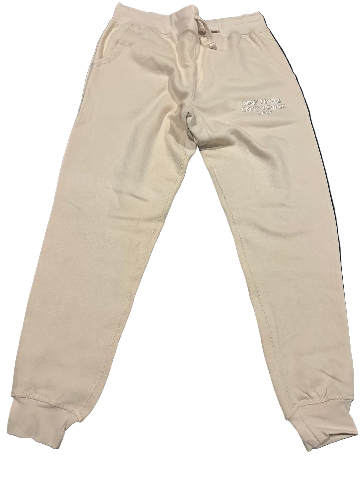 Vent To God Cause People Talk Joggers