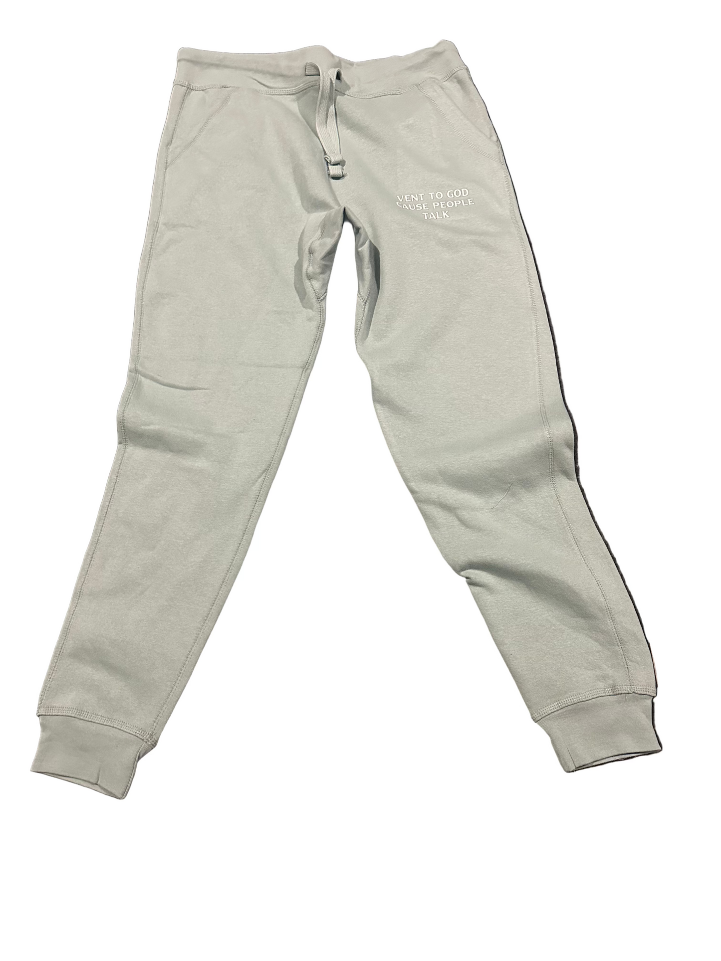 Vent To God Cause People Talk Joggers