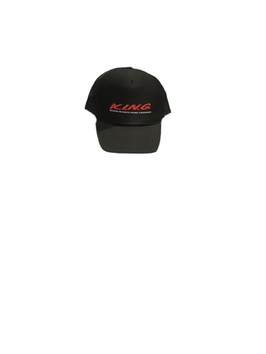 King trucker hat