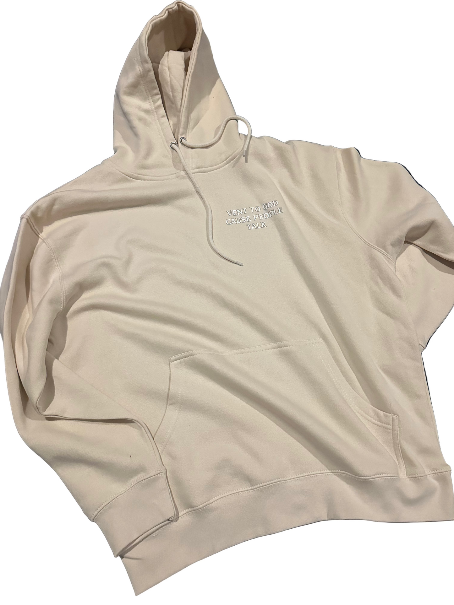 Vent To God Cause People Talk Hoodie
