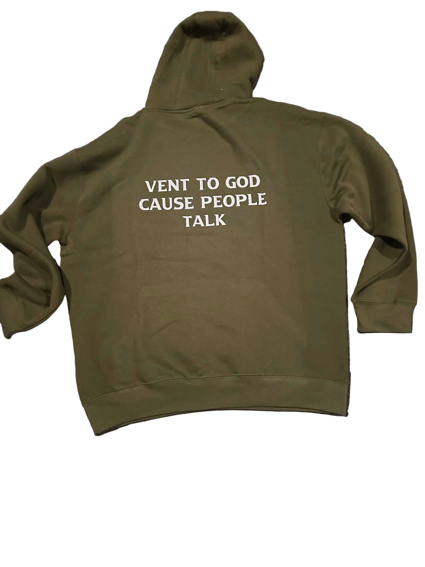 Vent To God Cause People Talk Hoodie
