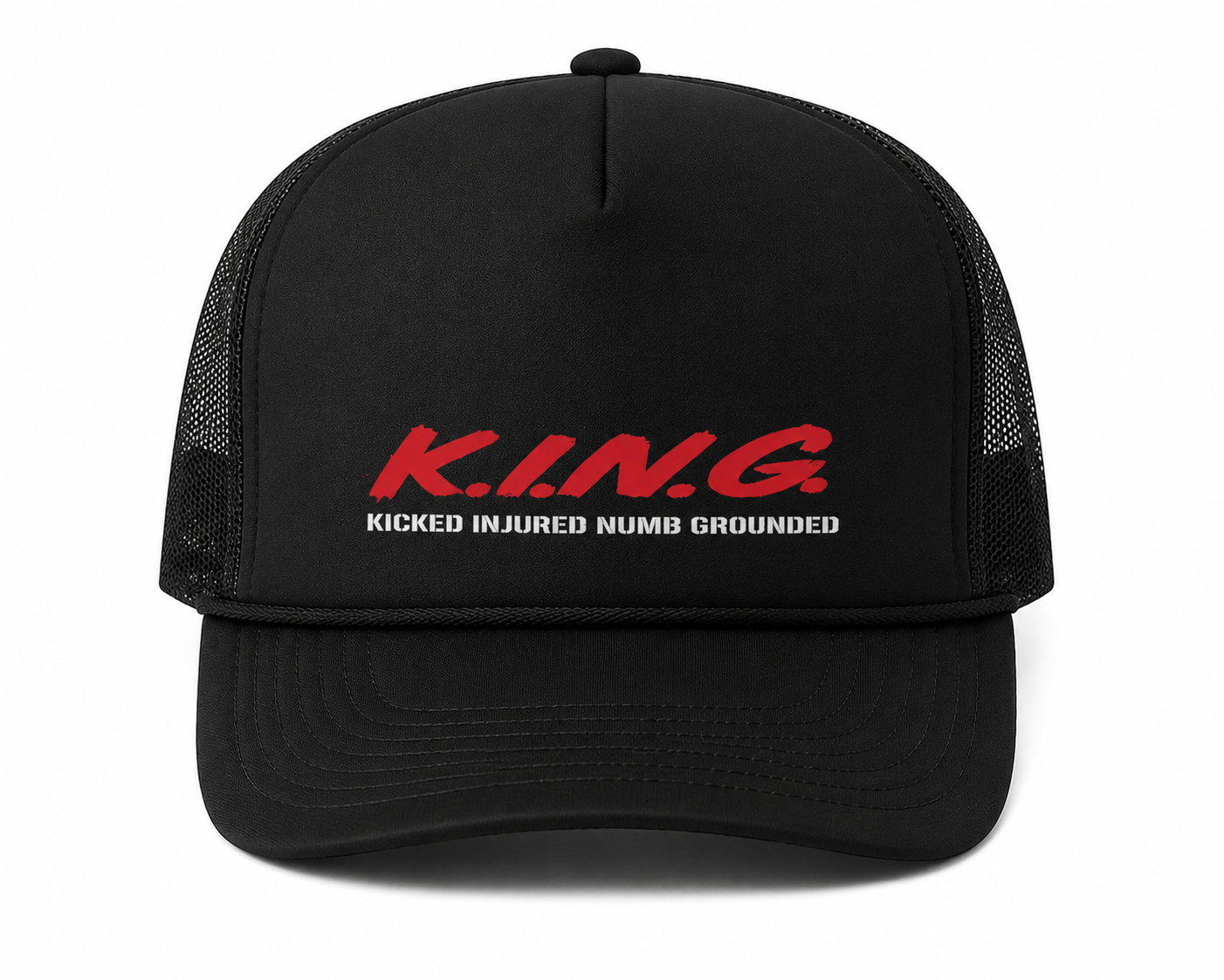King trucker hat