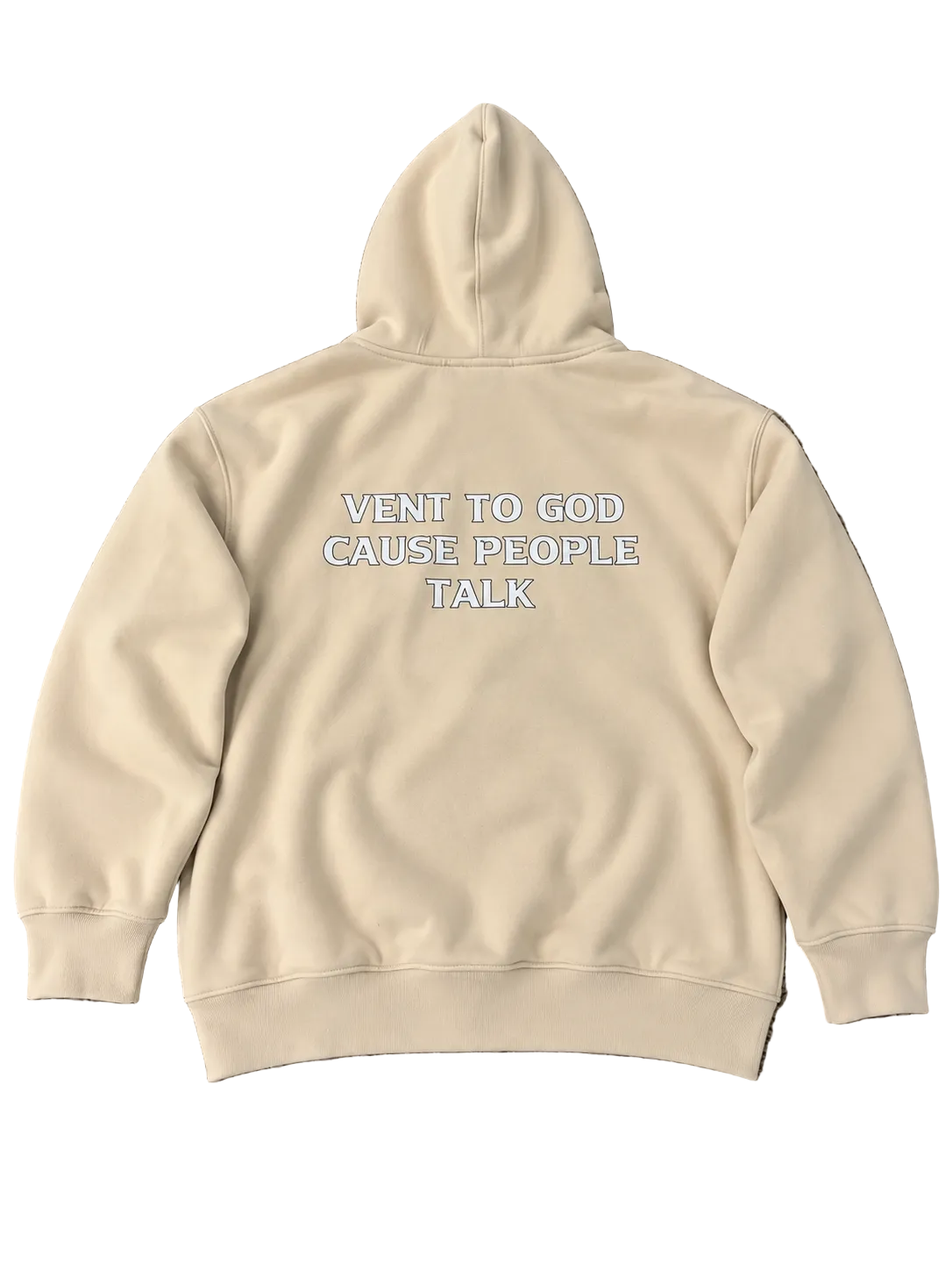 Vent To God Cause People Talk Hoodie