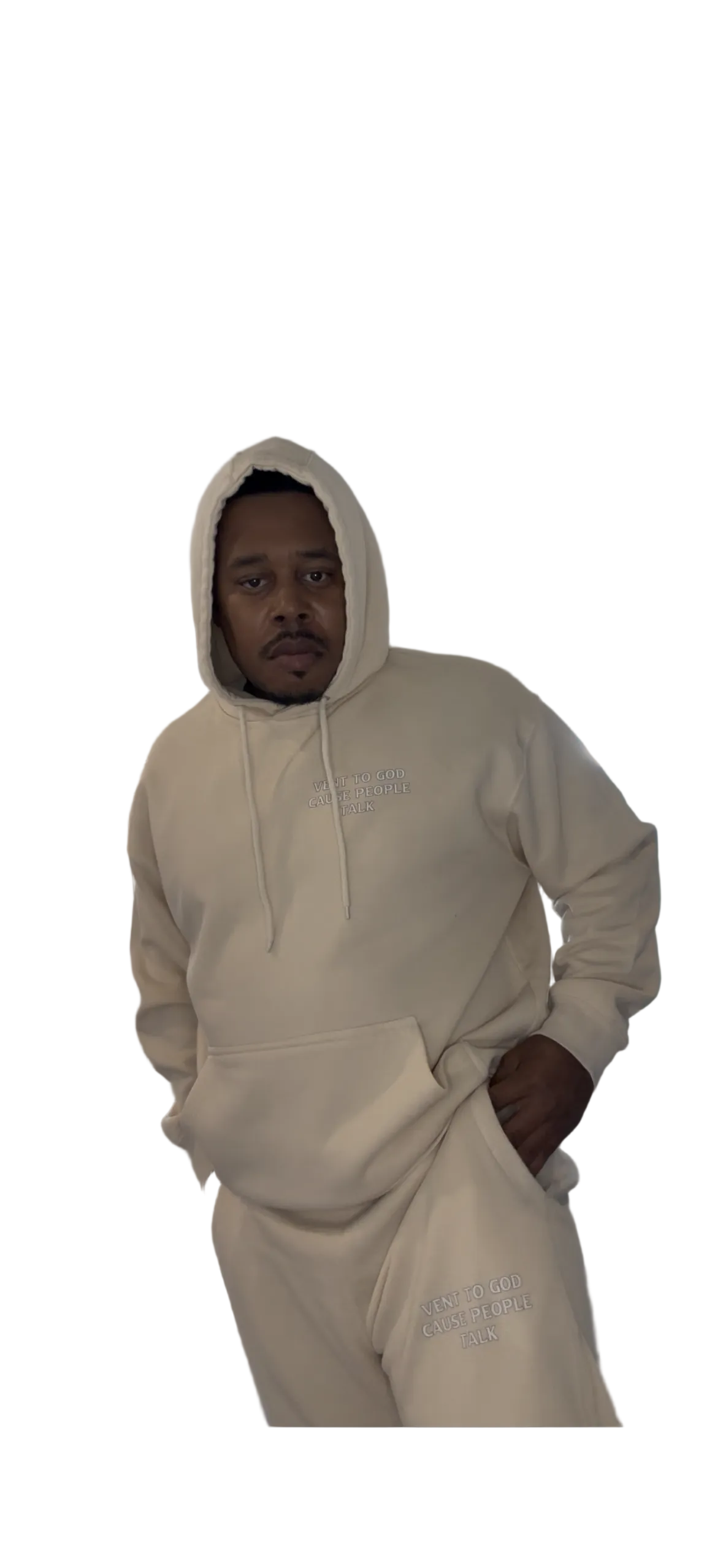 Vent To God Cause People Talk Joggers