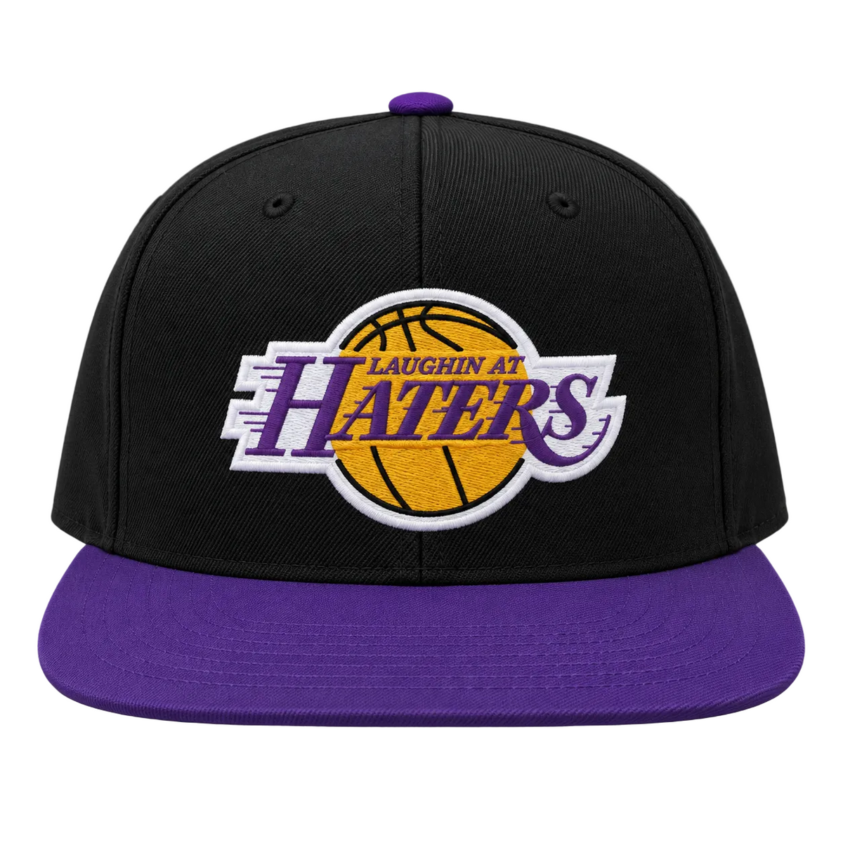 Laughin at haters snapback