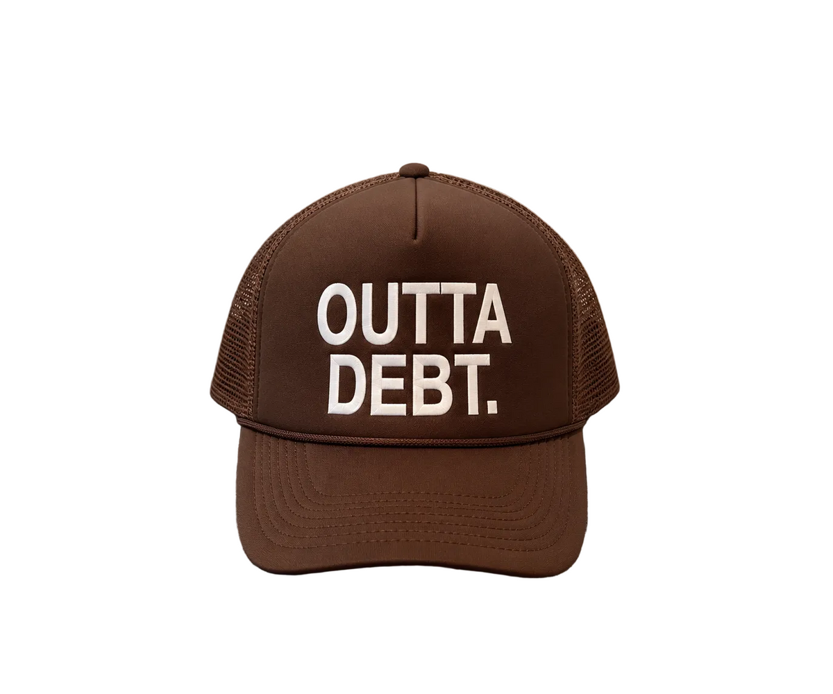 Outta Debt. Trucker Hat