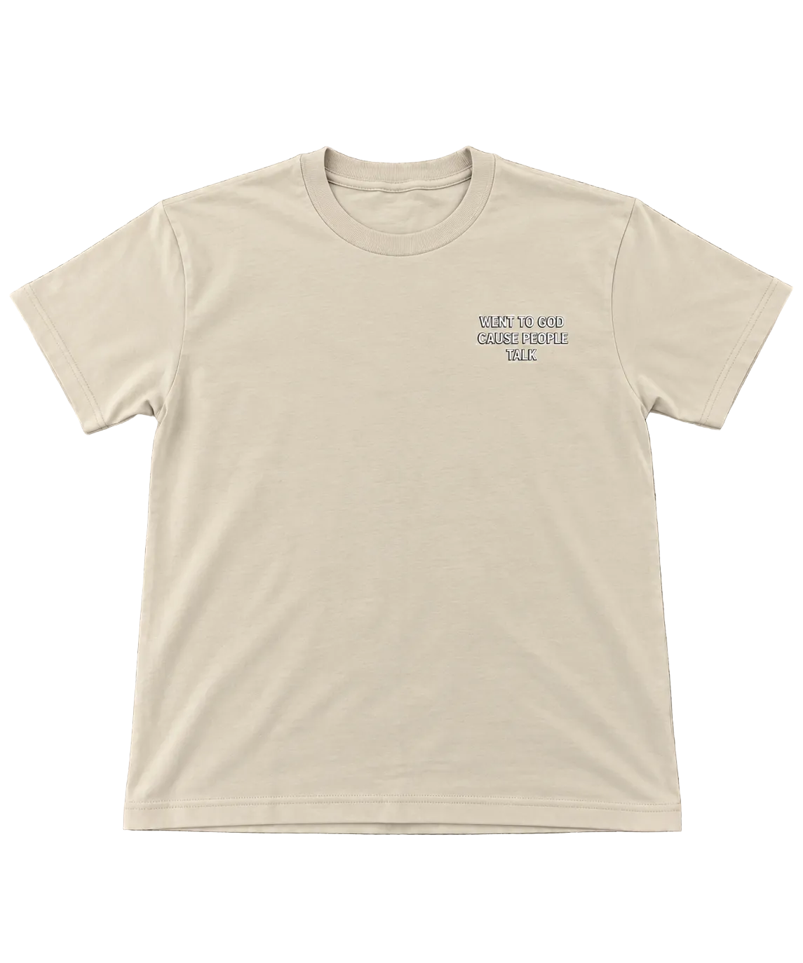 Vent to God cause people talk T-Shirt