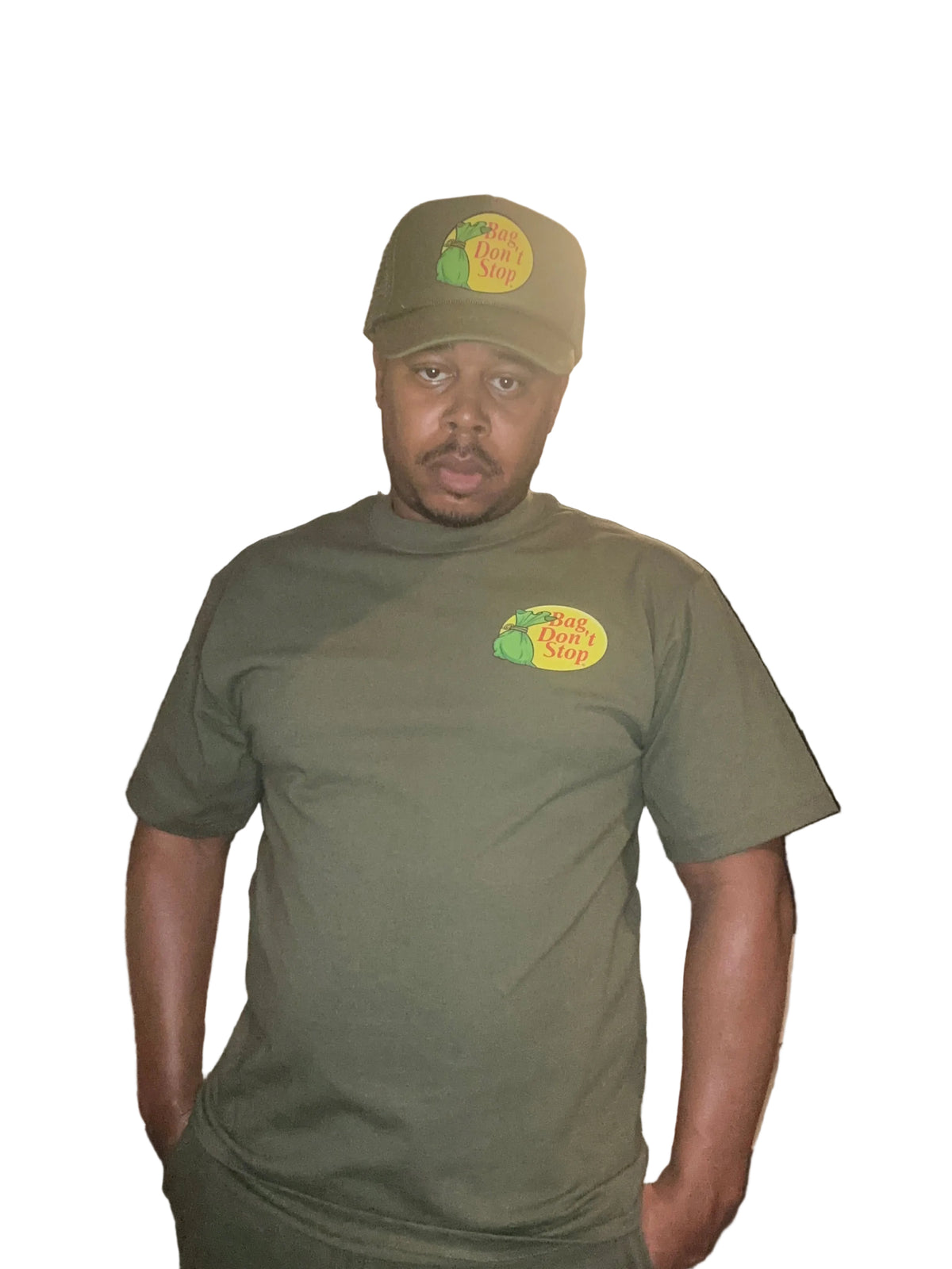 Bag don’t stop trucker hat