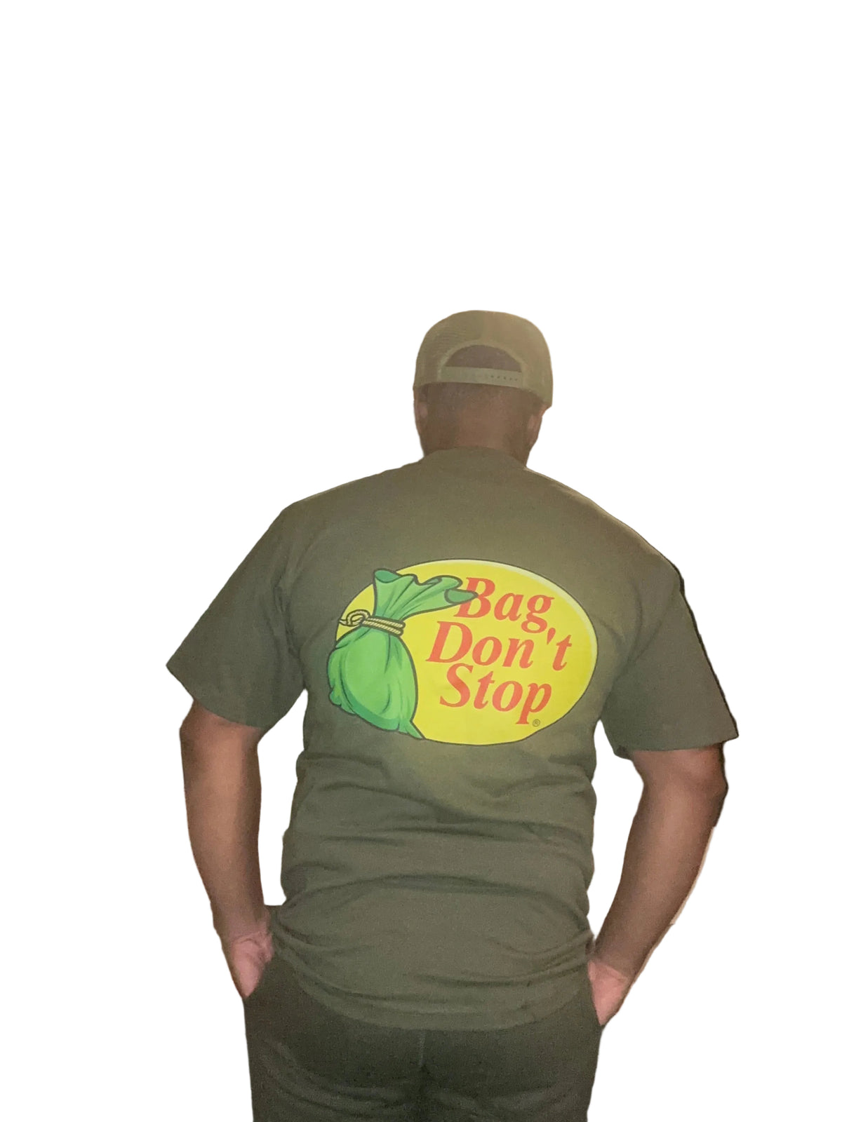 Bag don’t stop trucker hat